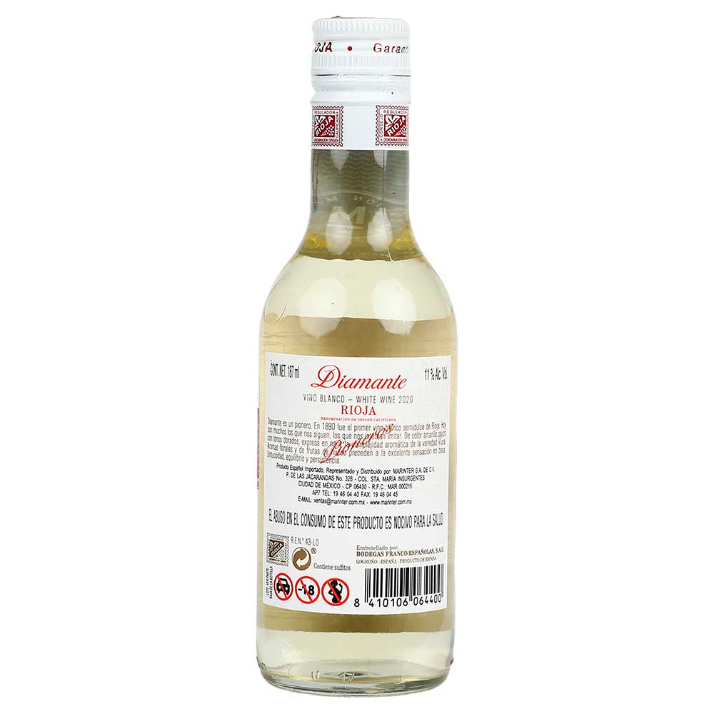 Vino blanco - Diamante Semidulce de 187 ml - España