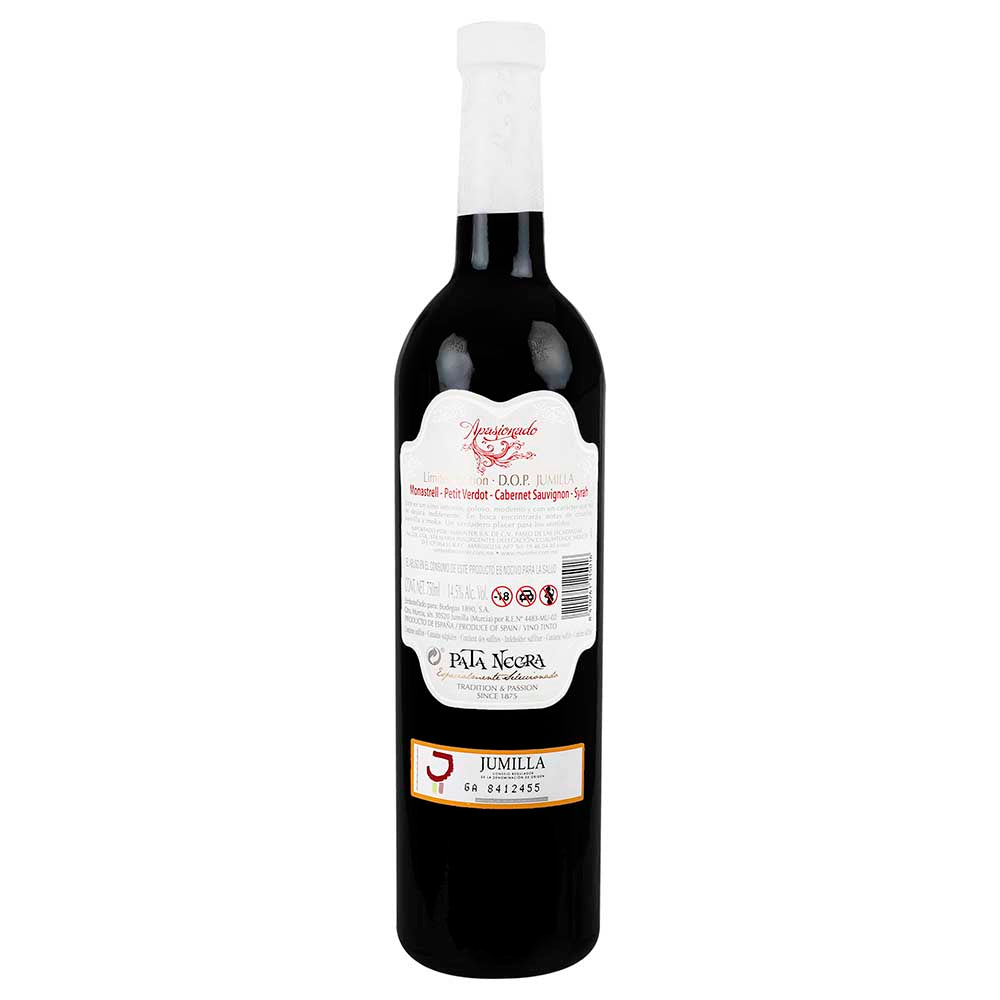 Vino Tinto - Pata Negra Apasionado Jumilla de 750 ml - España