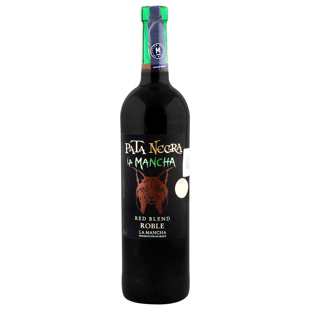 Vino Tinto Pata Negra Roble la mancha Lince de 750 ml - España