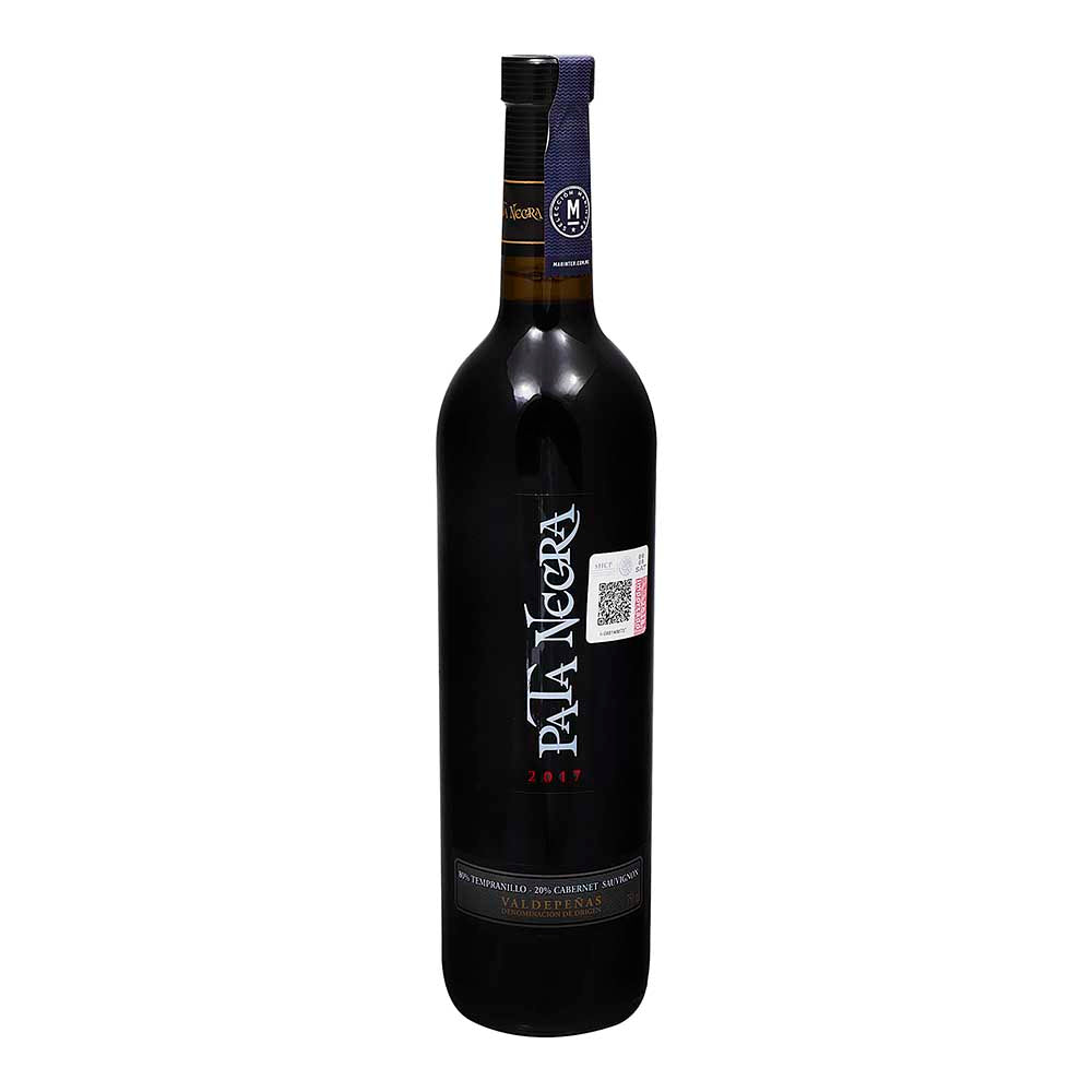 Vino Tinto - Pata Negra Valdepeñas Temp/Cab 750 ml - España