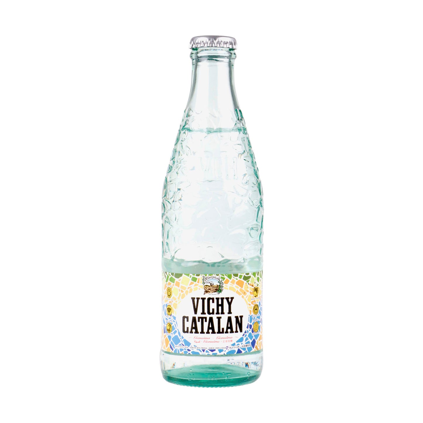 Agua Vichy Catalán Natural Mineral Carbónica de 300 ml - España