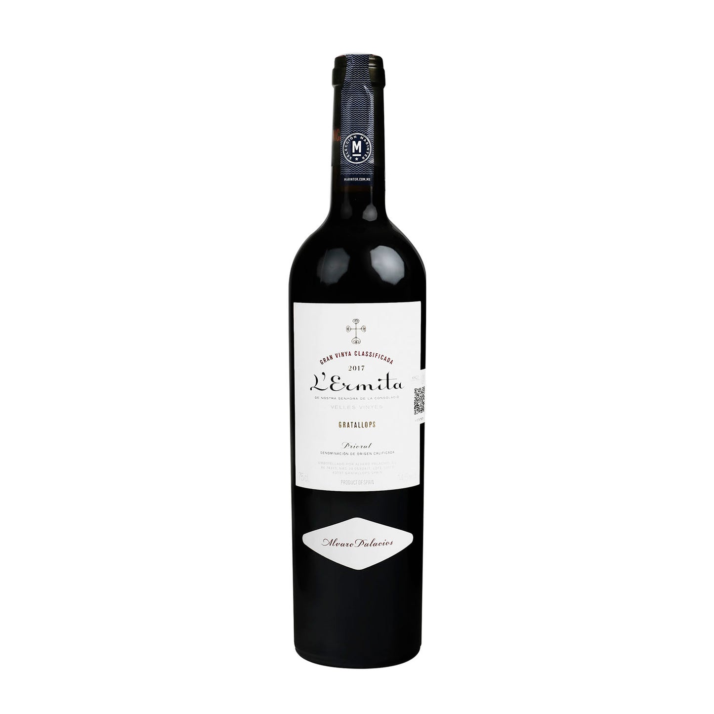 Vino Tinto L' Ermita 2017 de 750 ml - España