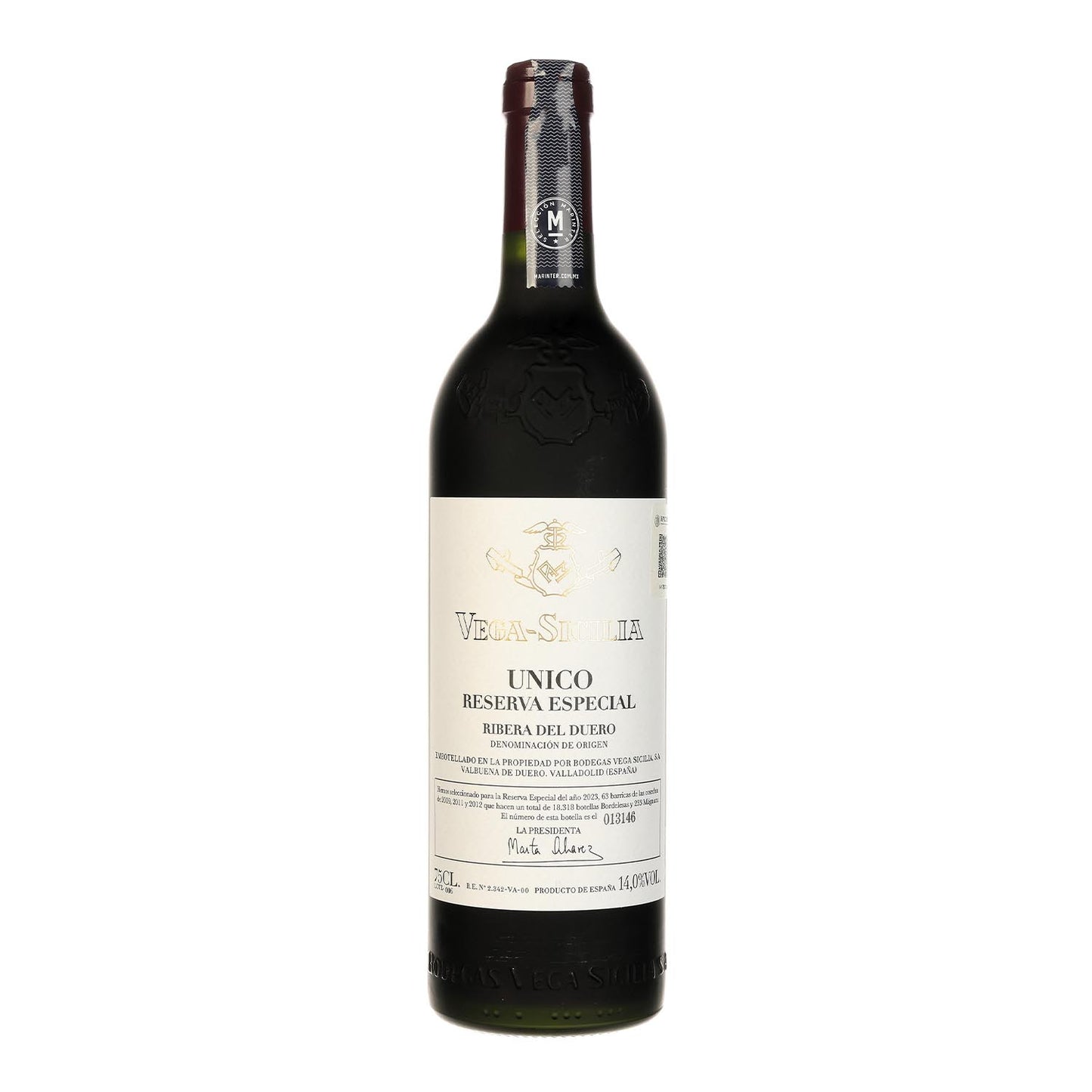 Vino Tinto Vega Sicilia Unico Reserva Especial de 750 ml - España