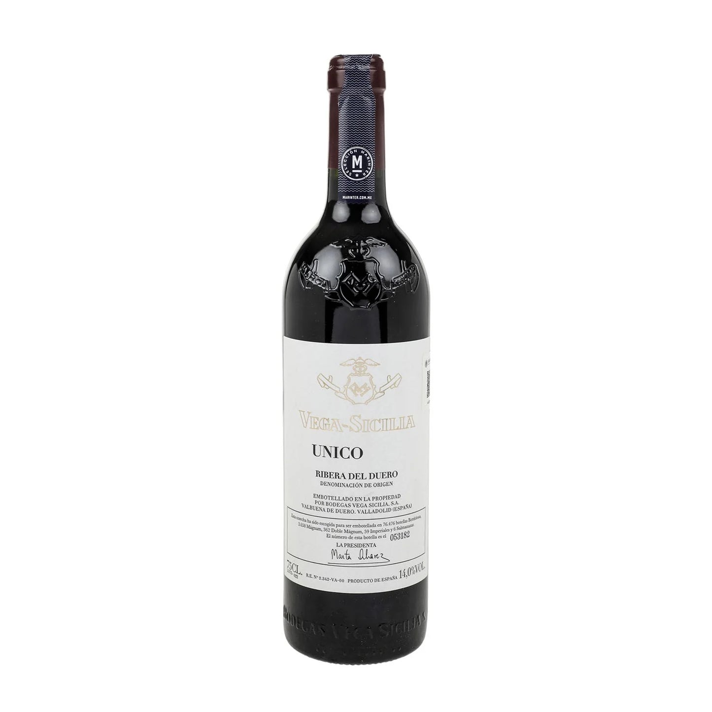 Vino Tinto Vega Sicilia Unico 2015 de 750 ml - España