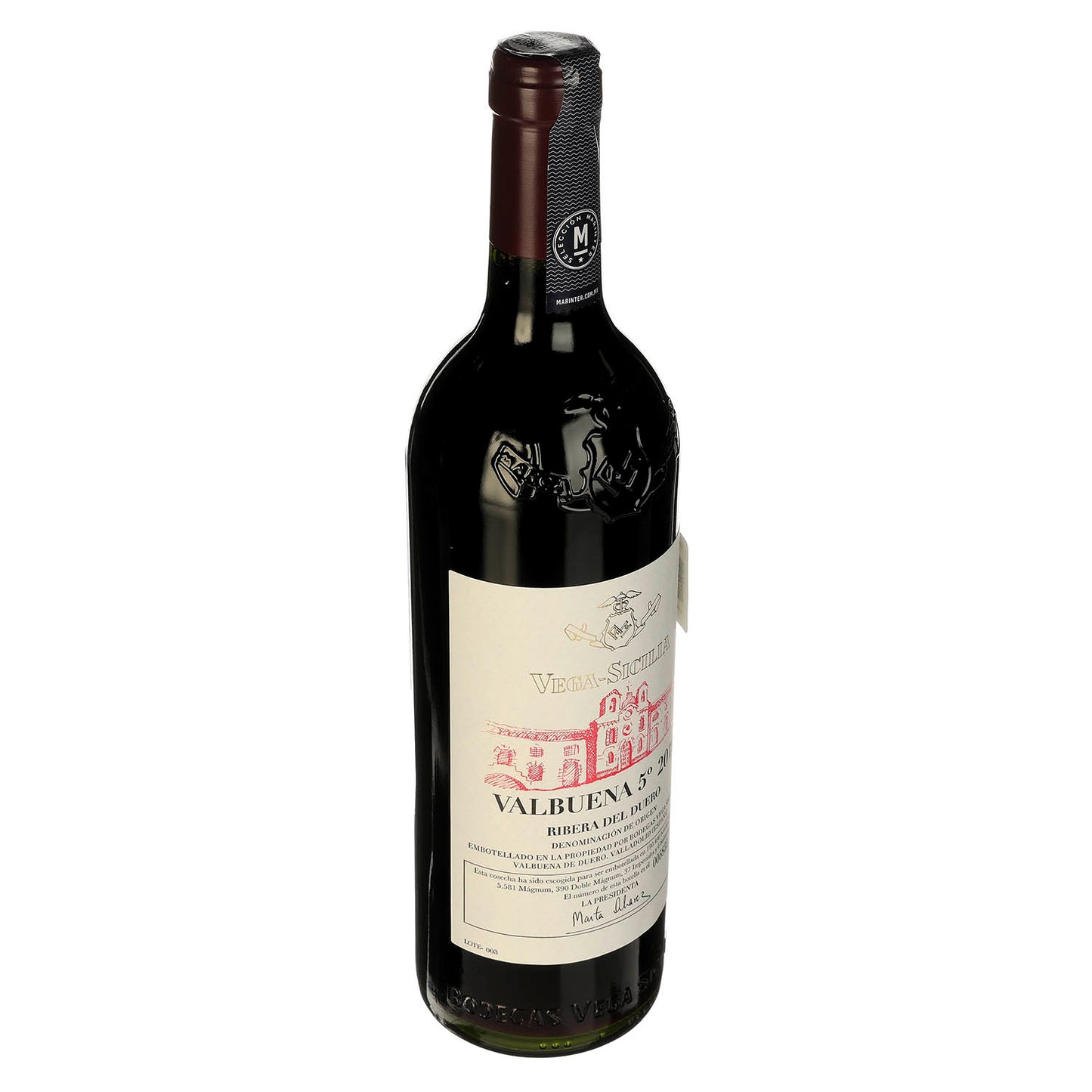 Vino Tinto Vega Sicilia Valbuena 5° 2019 de 750 ml - España