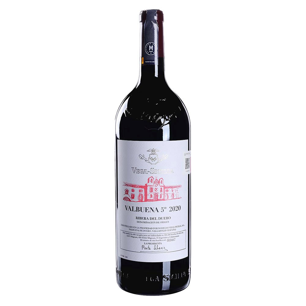 Vino Tinto Vega Sicilia VS Valbuena 2020 de 1500 ml