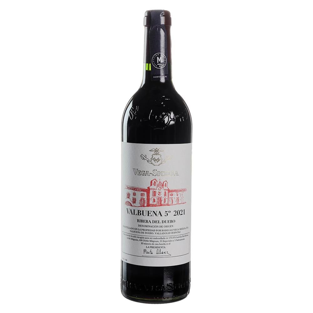 Vino Tinto Vega Sicilia VS Valbuena 2021 de 750 ml - España