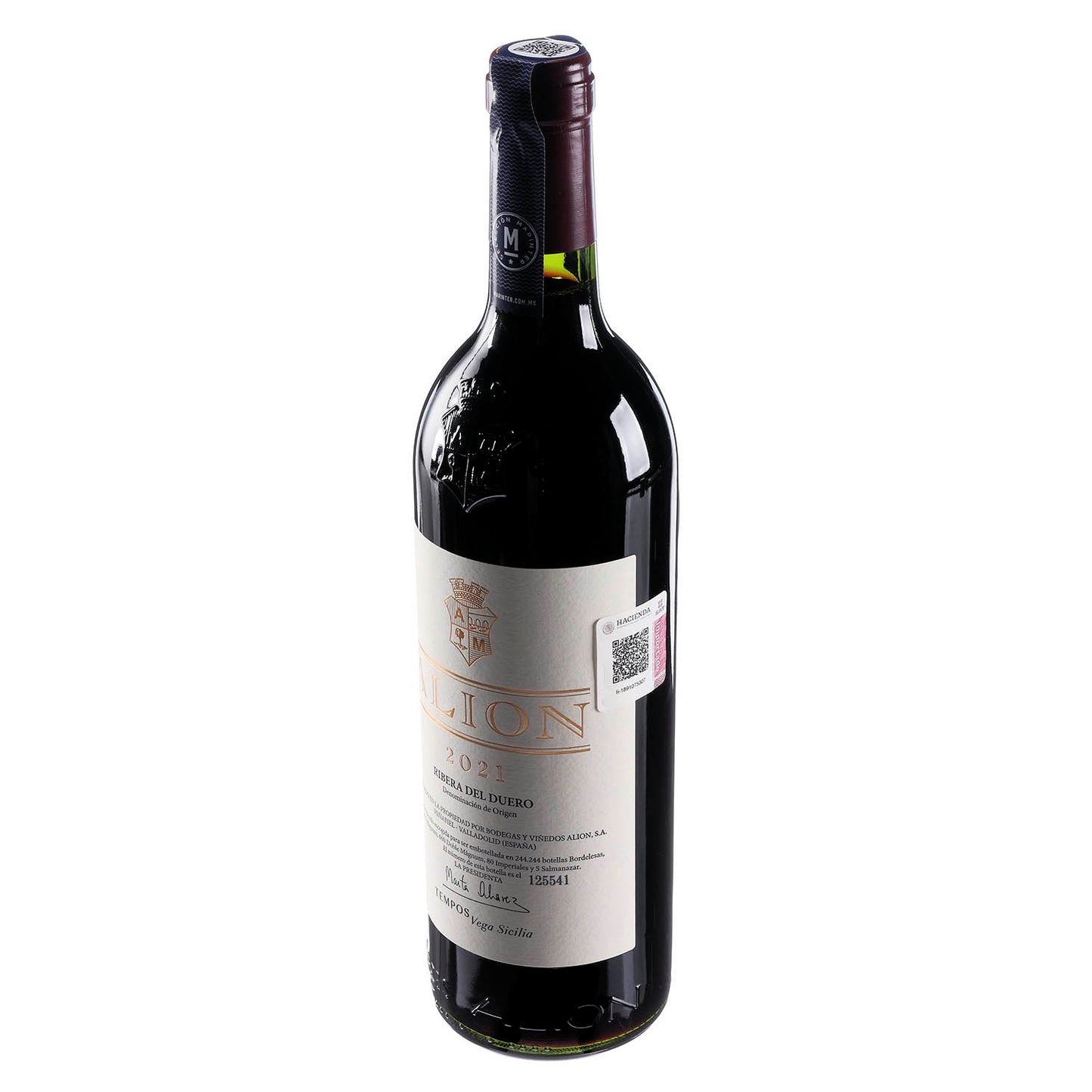 Vino Tinto Alion 2021 de 750 ml - España