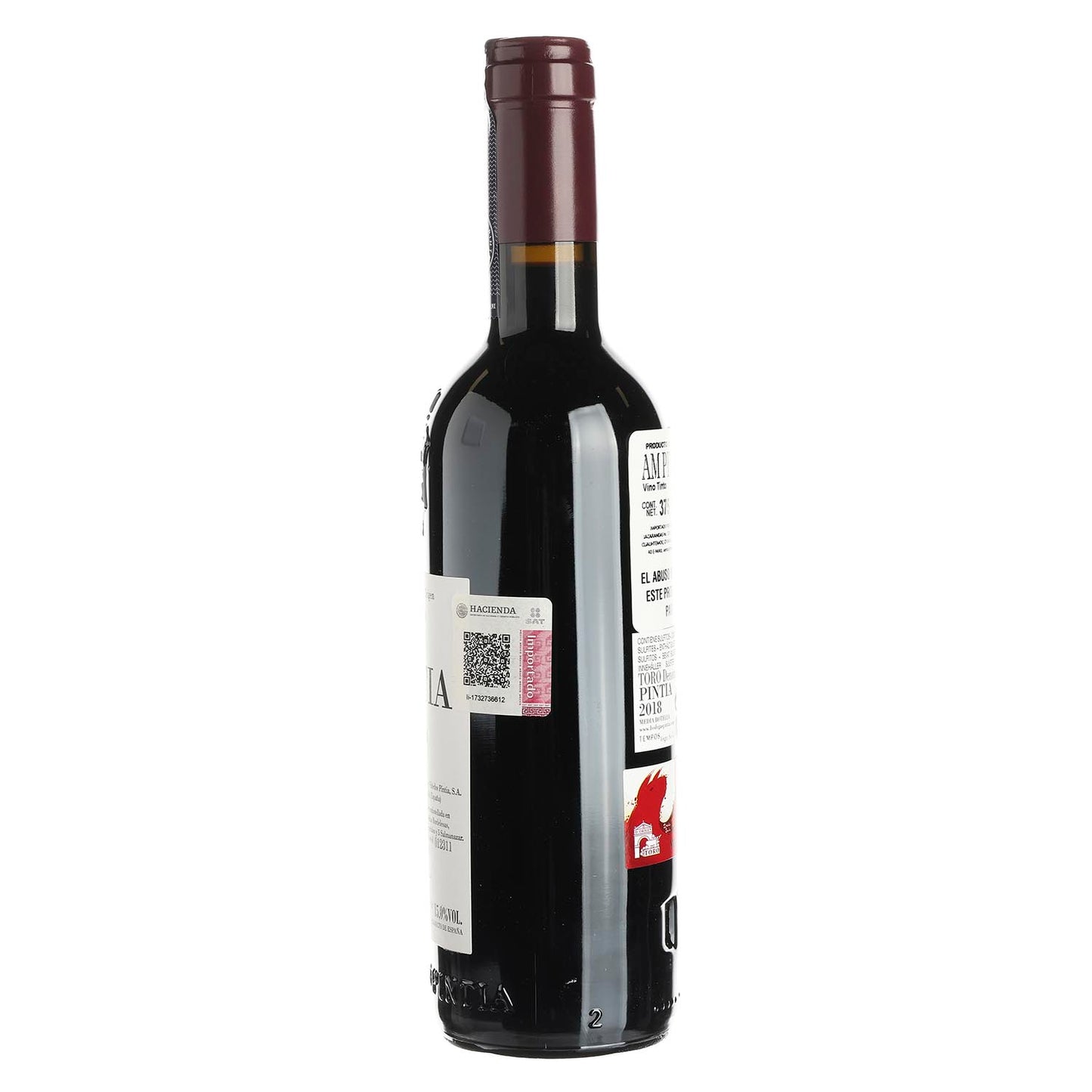 Vino Tinto Pintia 2018 de 375 ml - España