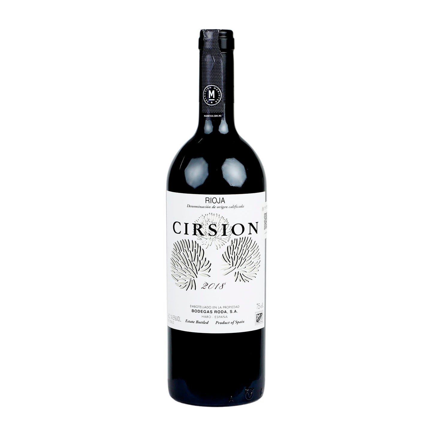 Vino Tinto Cirsion 2018 de 750 ml - España