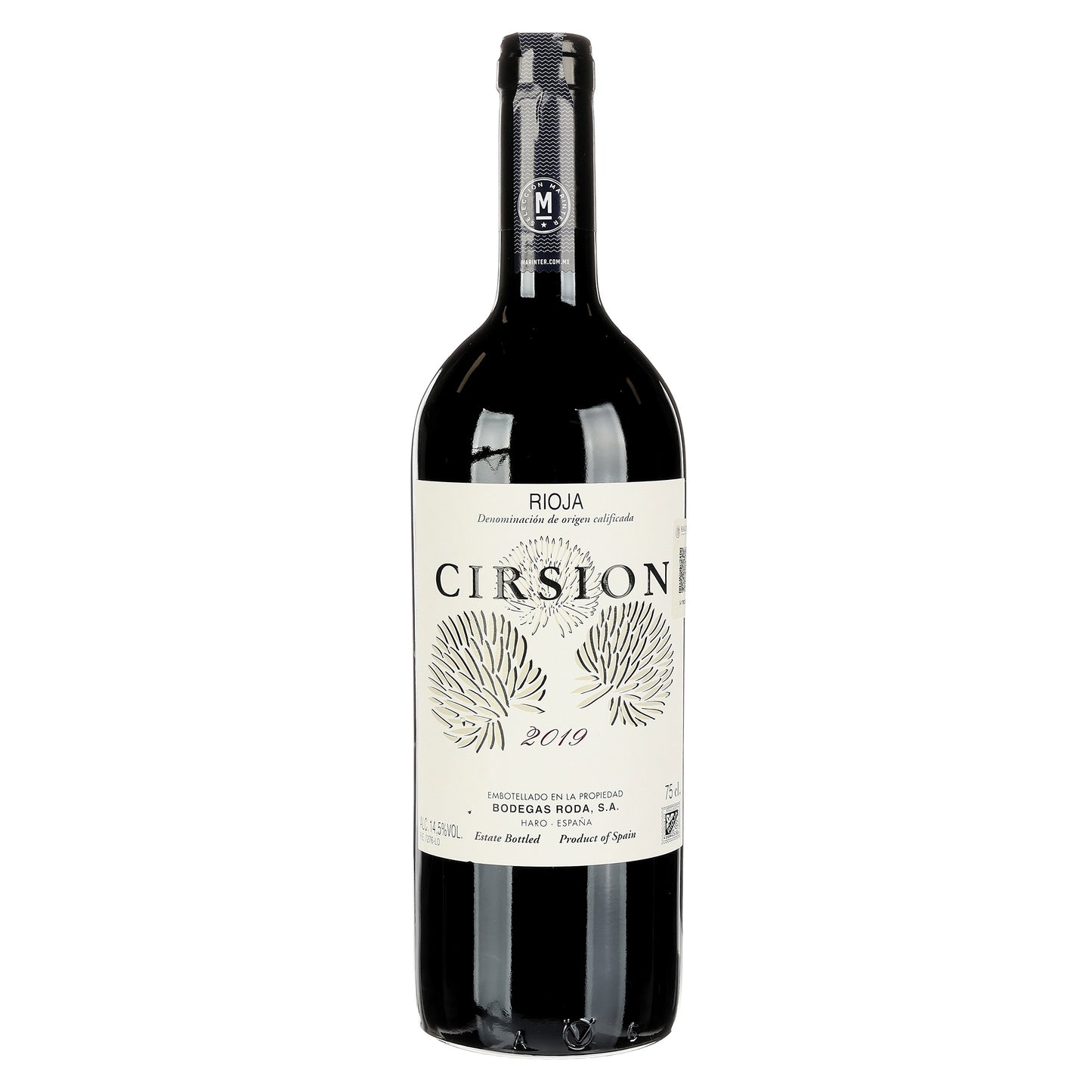 Vino Tinto Cirsion 2019 de 750 ml - España