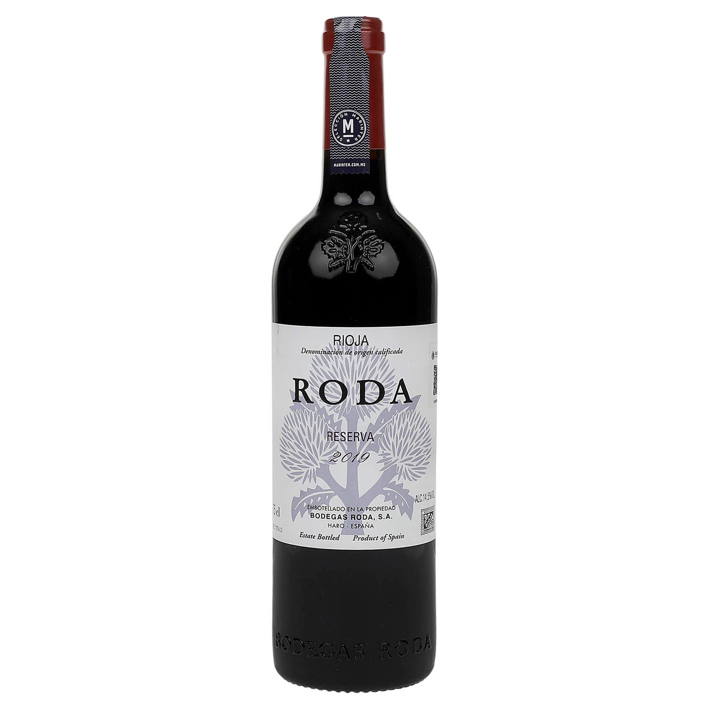 Vino Tinto - Roda Reserva 2019 de 750 ml - España