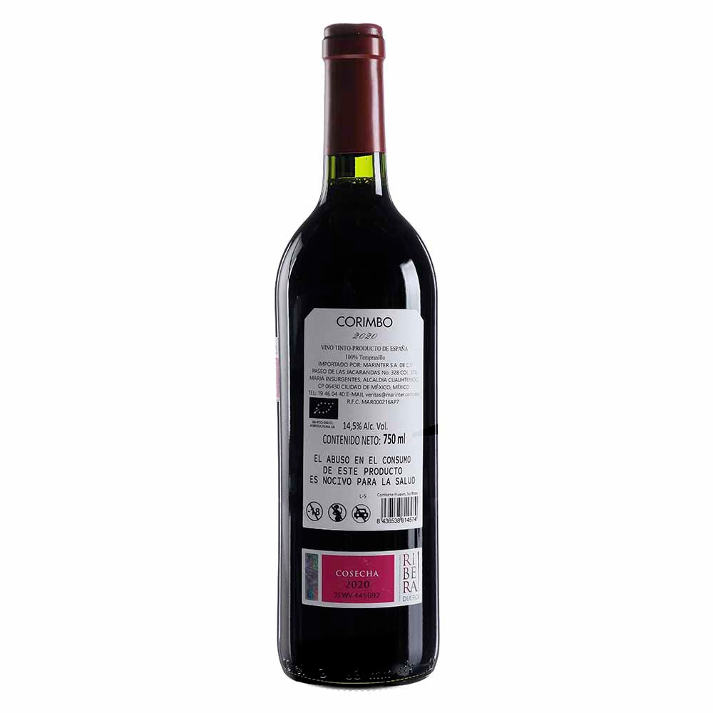 Vino Tinto Corimbo 2020 de 750 ml - España