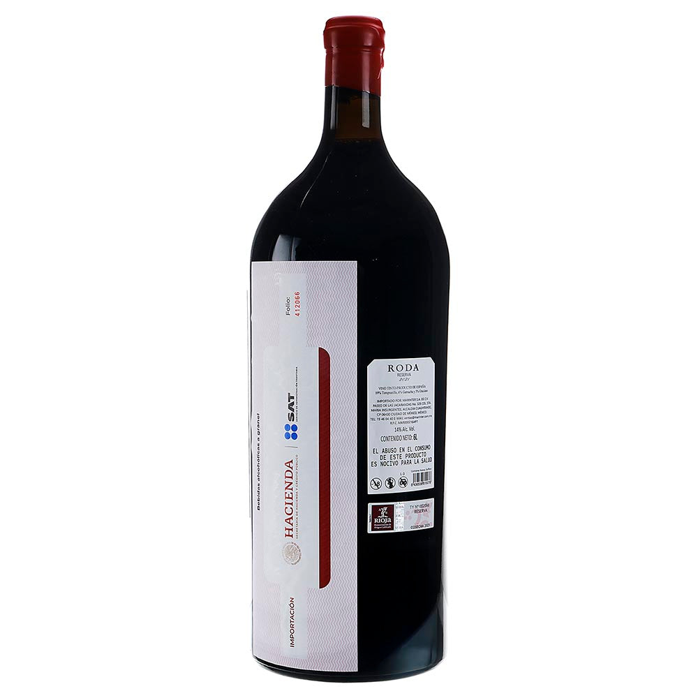 Vino Tinto Roda Reserva 2021 de 6000 ml - España