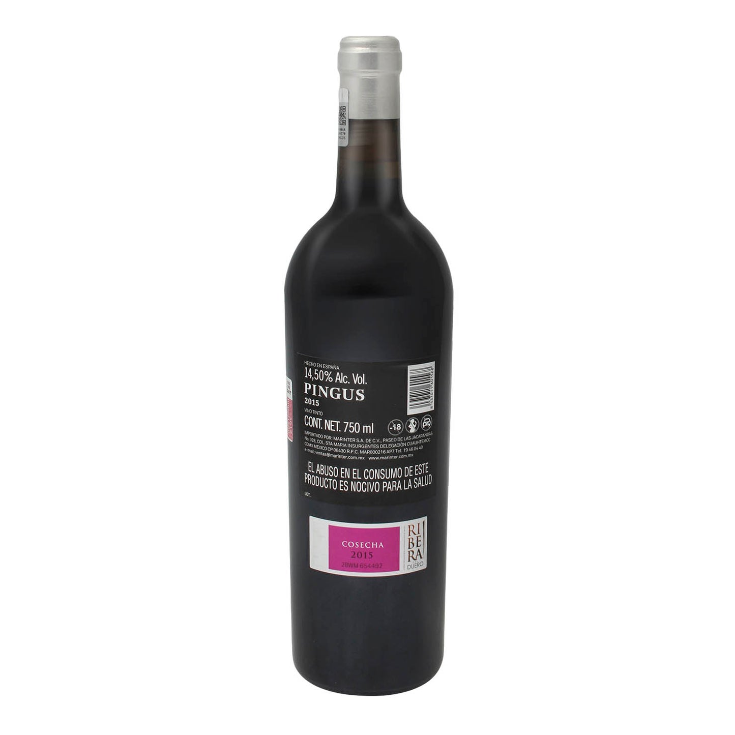 Vino Tinto Pingus 2015 de 750ml - España
