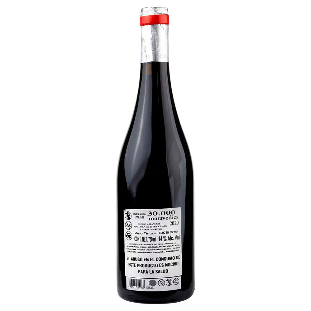 Vino Tinto 30.000 Maravedies de 750 ml - España