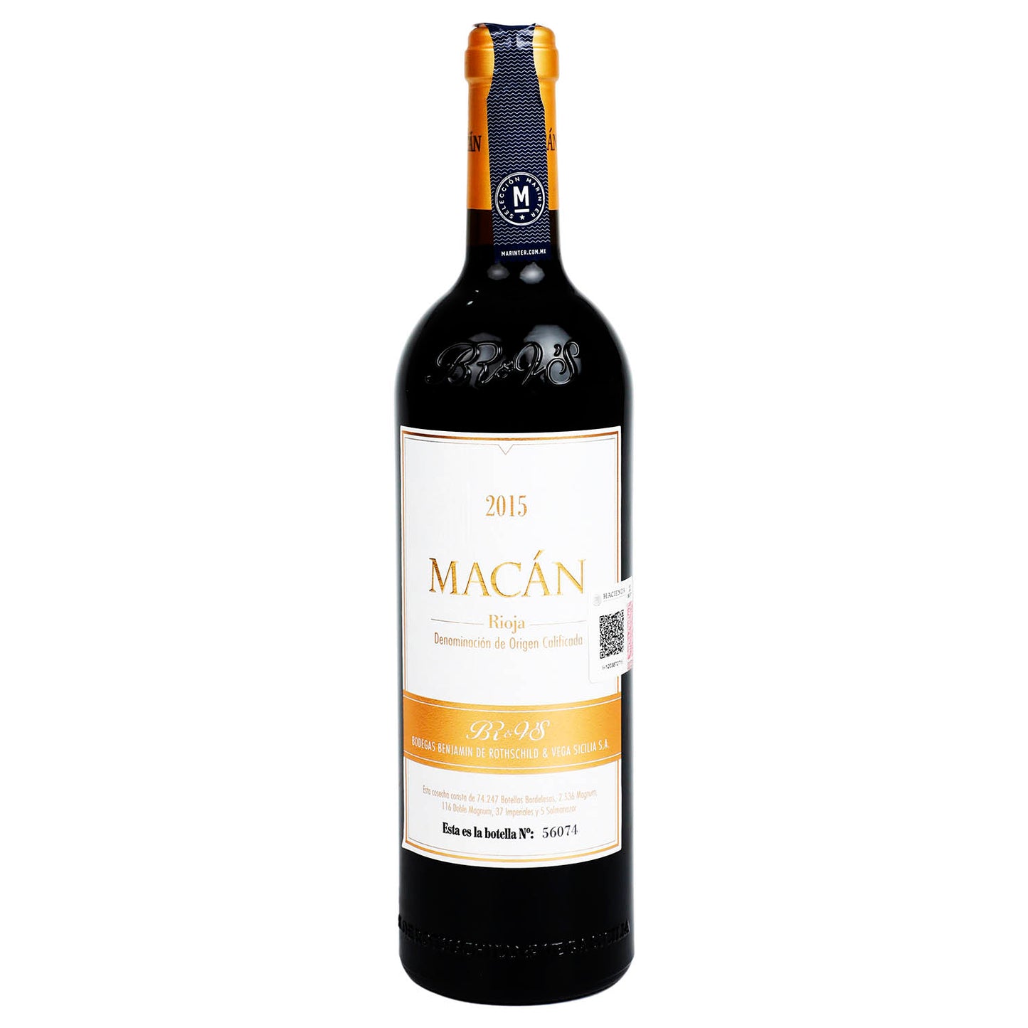 Vino Tinto - Macan 2015 - 750 ml - España