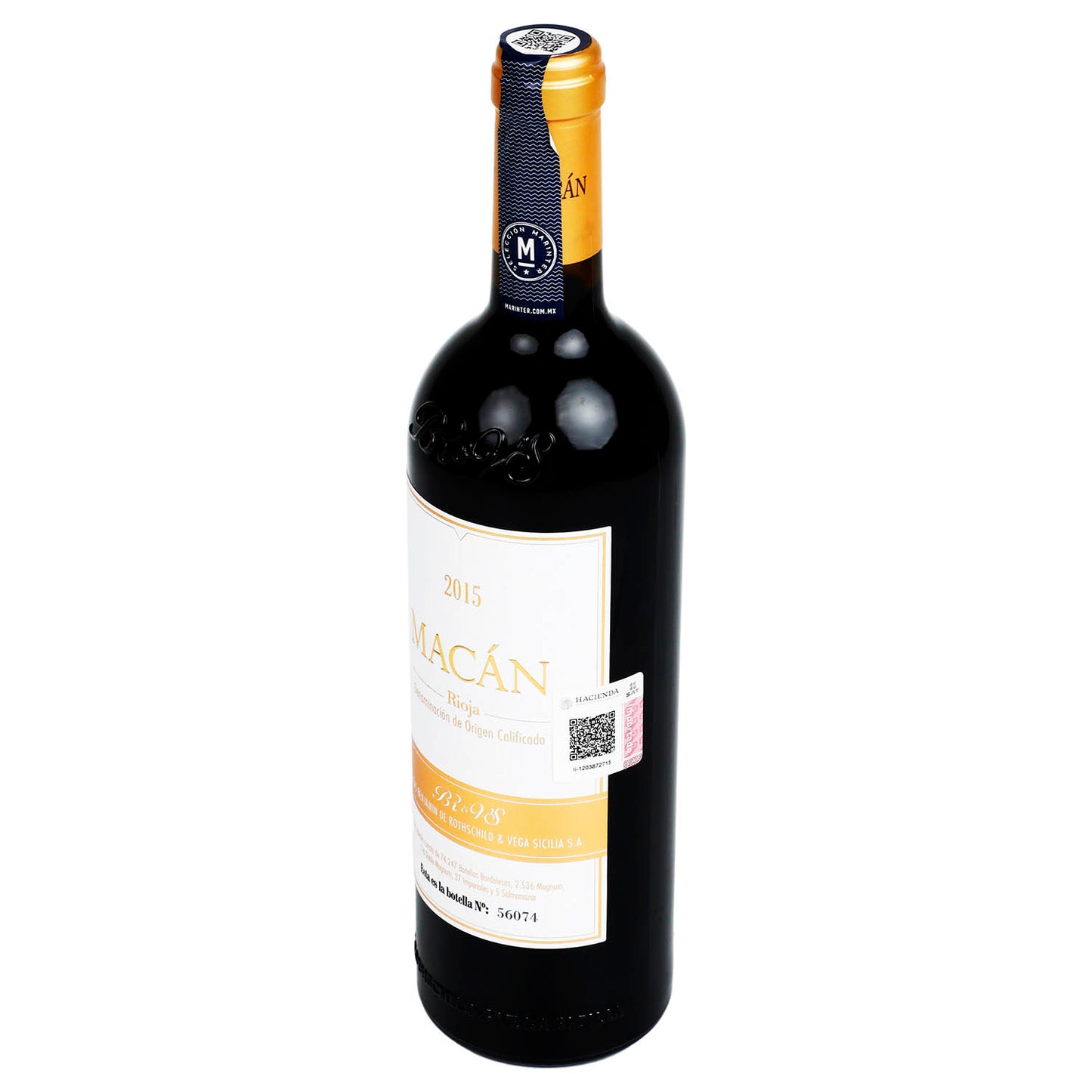 Vino Tinto - Macan 2015 - 750 ml - España
