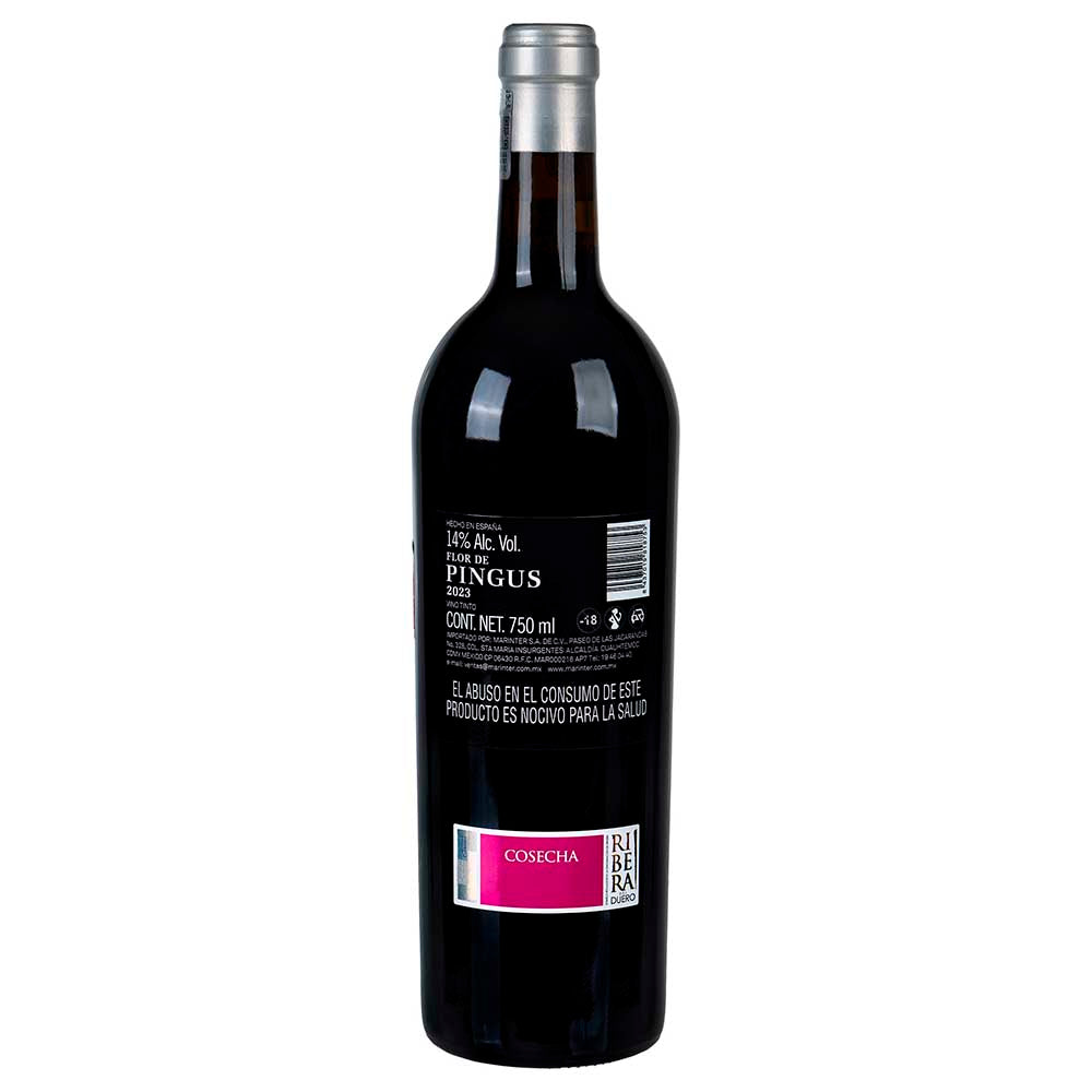Vino Tinto Flor de Pingus 23 de 750 ml