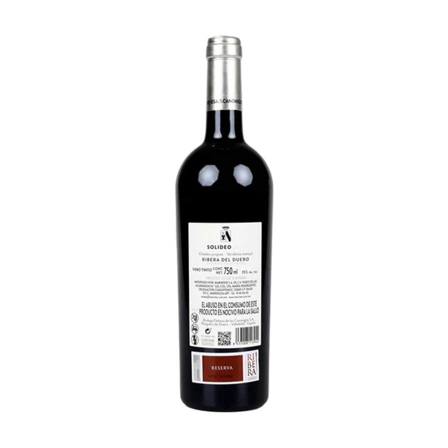 Vino Tinto Dehesa de los Canónigos - Solideo 2017 Reserva de 750 ml - España