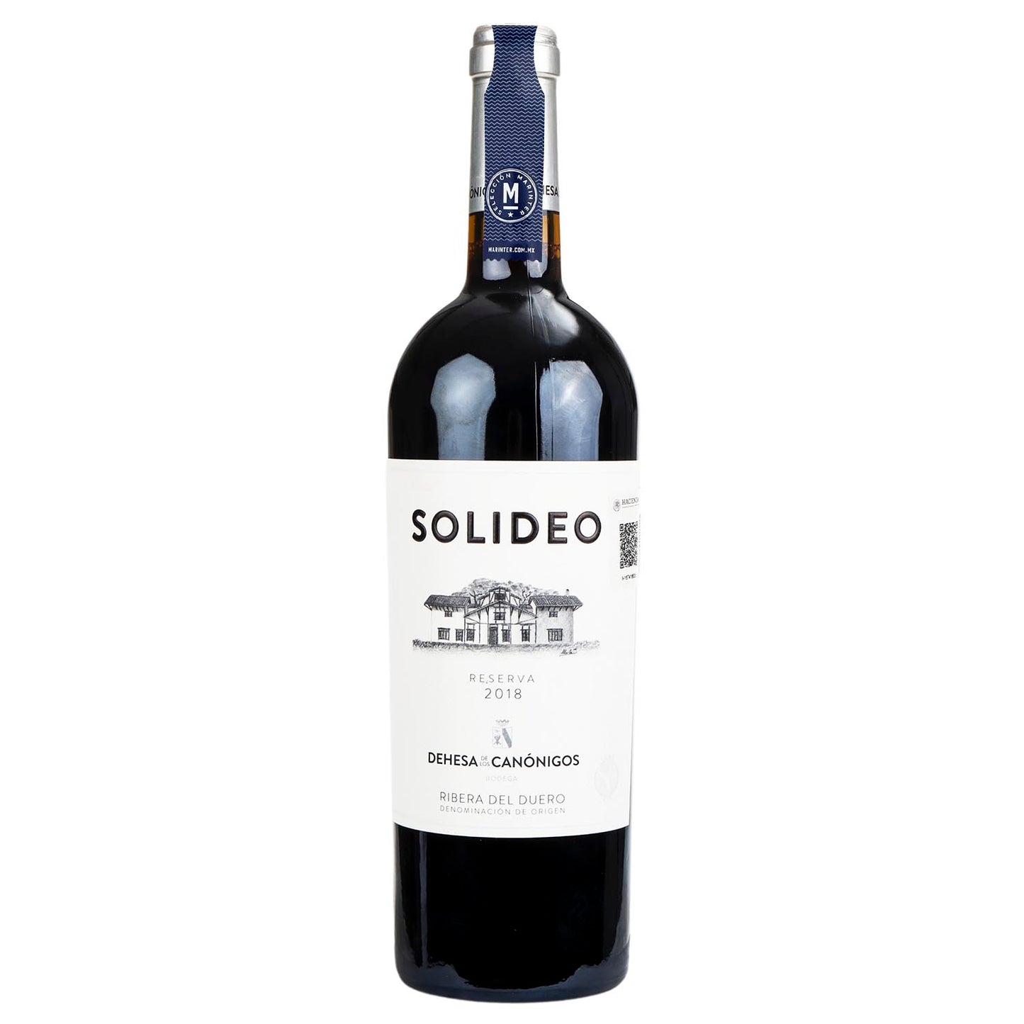 Vino Tinto Solideo 2018  Rva de 750 ml- España