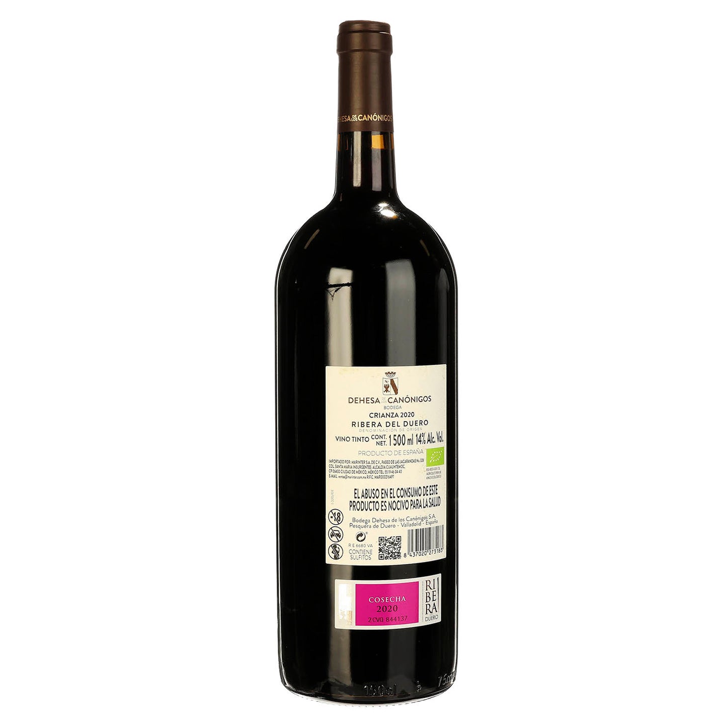 Vino Tinto Dehesa de los Canonigos Crianza 2020 de 1500 ml - España
