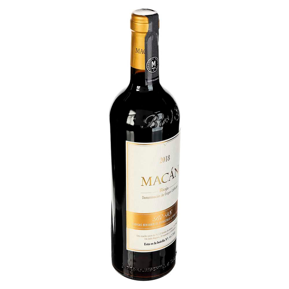 Vino Tinto Macan 18 de 750 ml - España