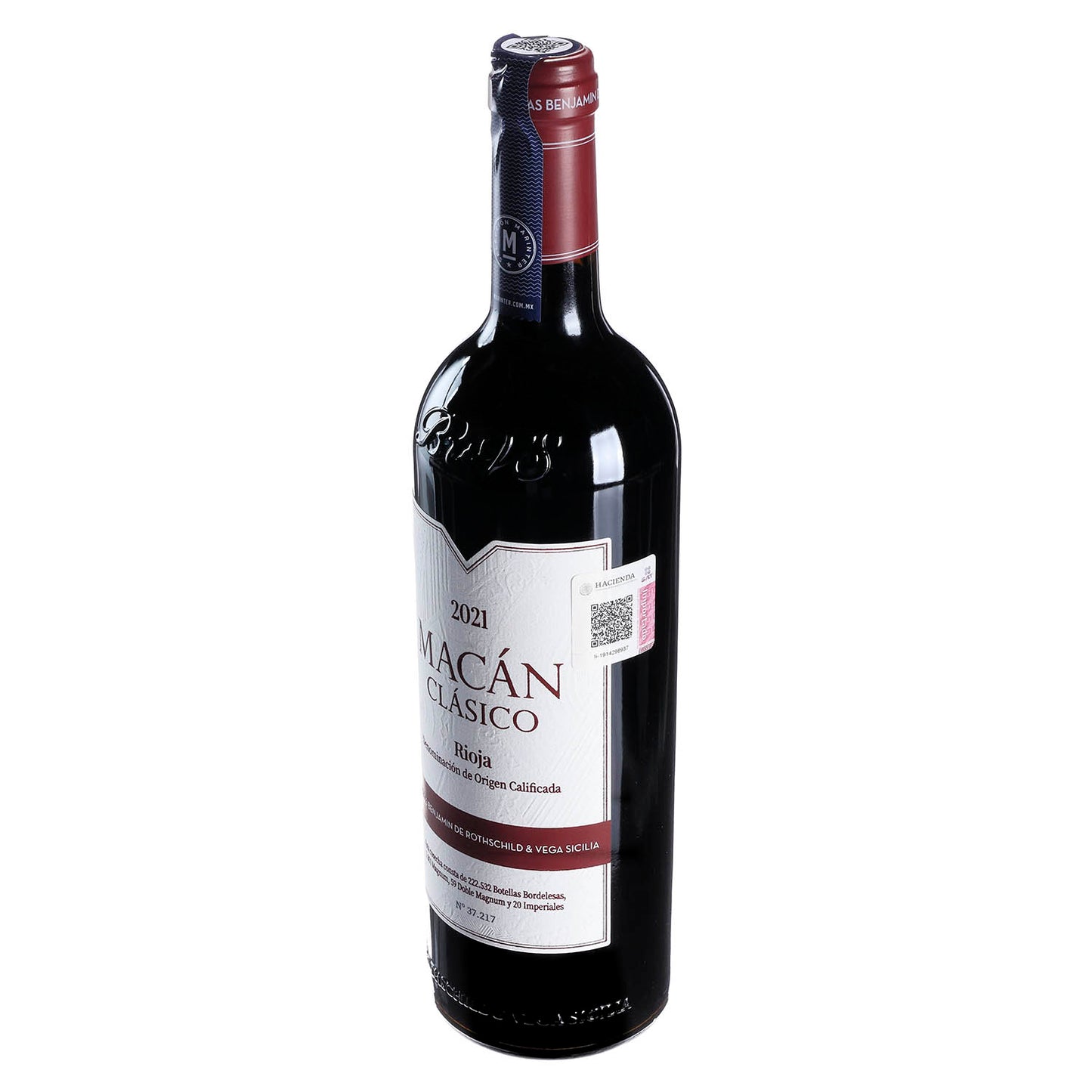 Vino Tinto Macan Clasico 2021 de 750 ml - España