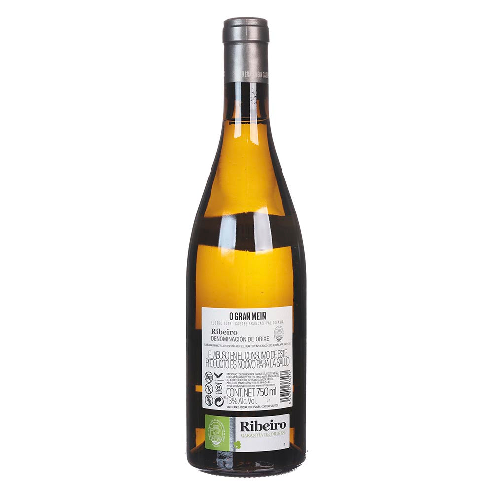 Vino Blanco O Grain Mein I Lustro 2019 de 750 ml