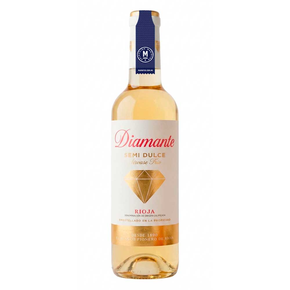 Vino Blanco - Diamante Semidulce de 375 ml - España