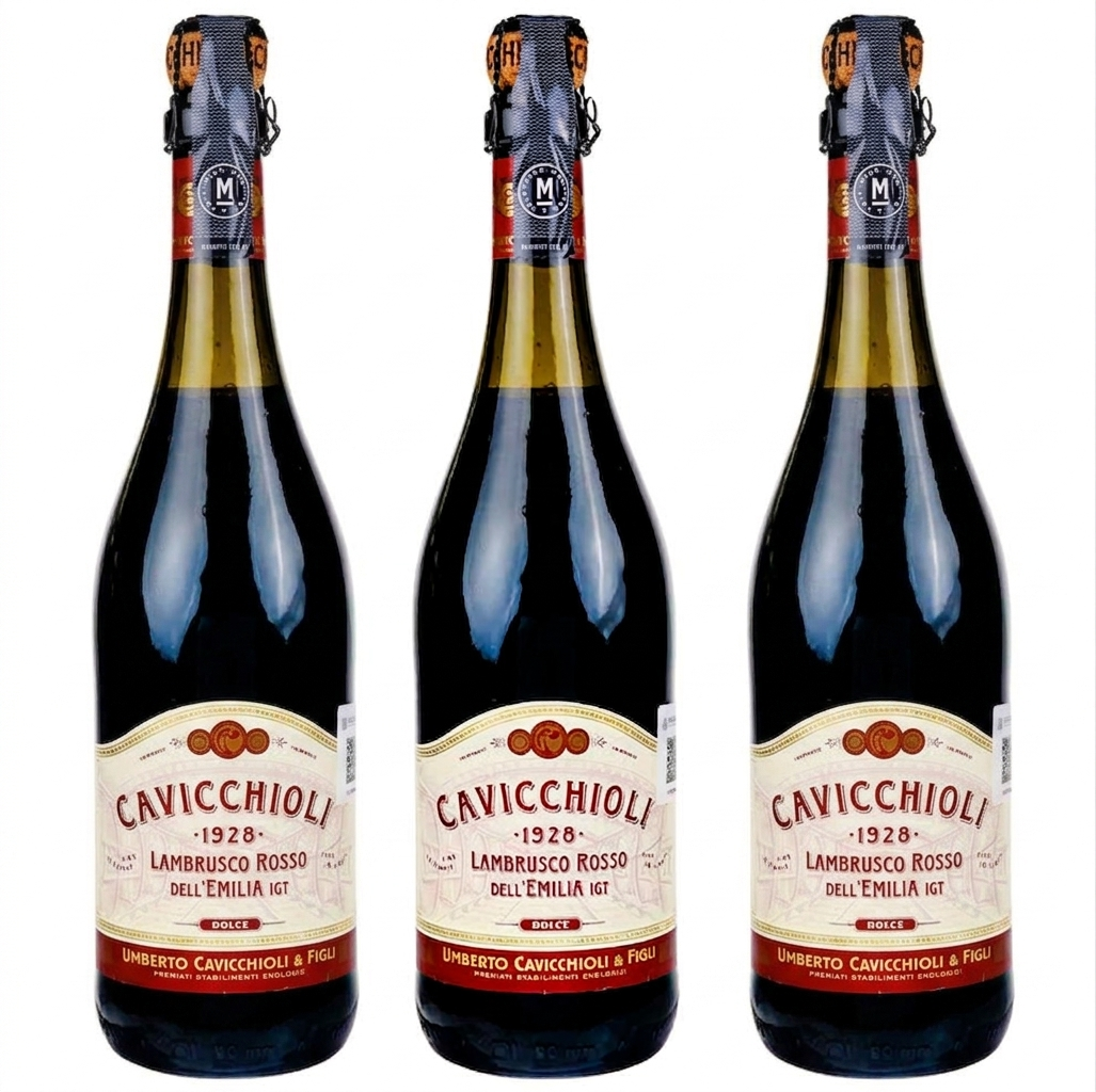 Promo 3X2 - Vino Tinto Espumoso Cavicchioli de 750 ml - HOTSALE 2026