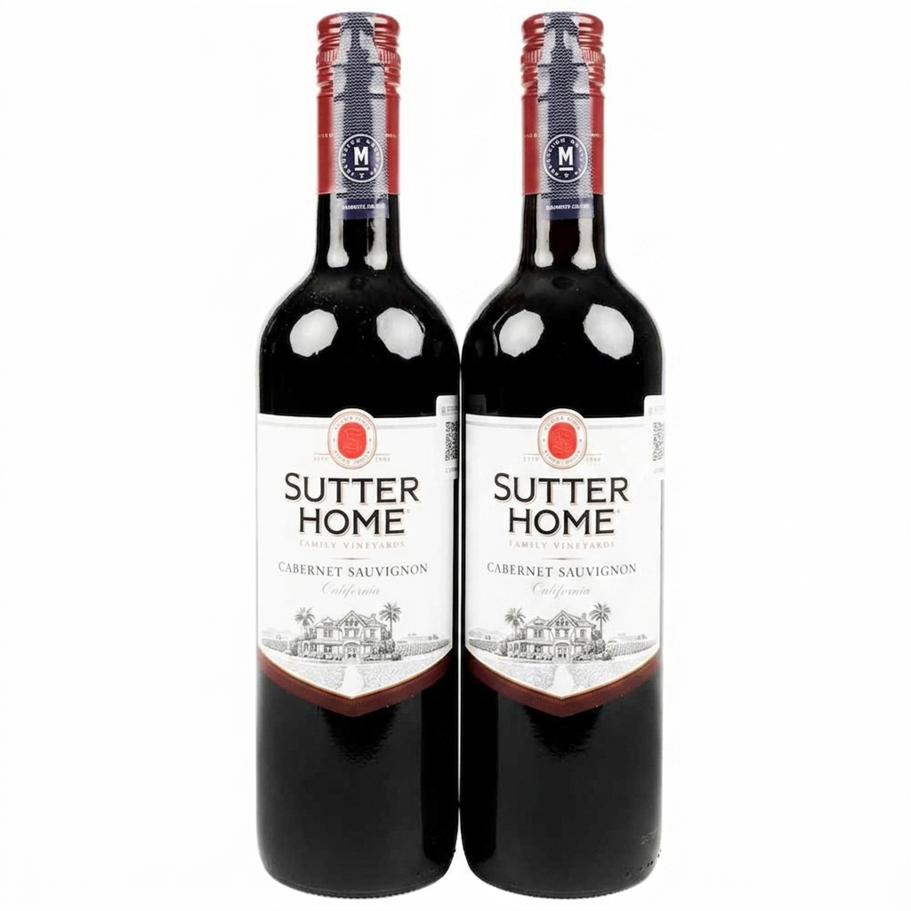 Promo 2X1 - Vino Tinto Sutter Home Cabernet Sauvignon de 750 ml