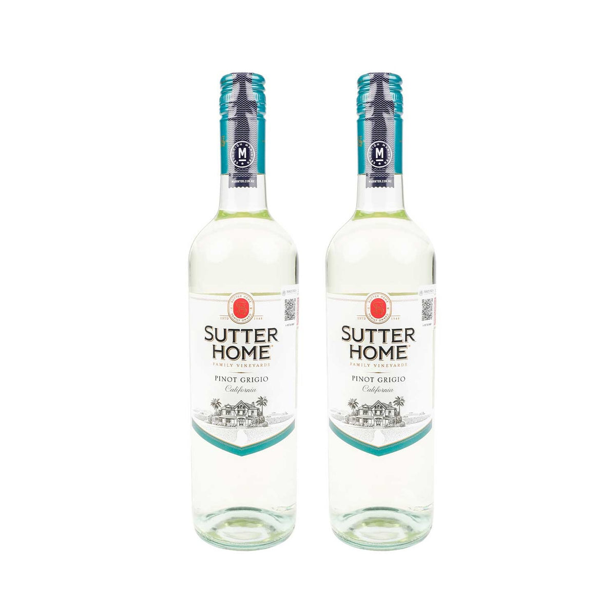 Promo 2X1 - Vino Blanco Sutter Home Pinot Grigio de 750 ml Estados Unidos