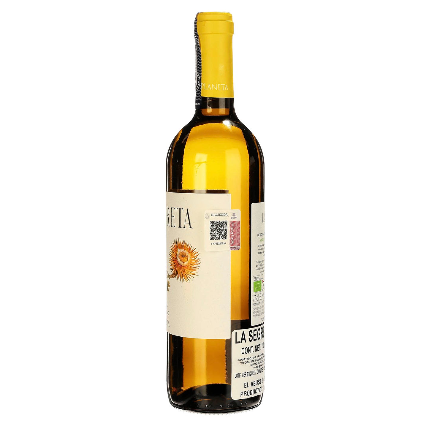 Vino Blanco La Segreta de 750 ml - italia