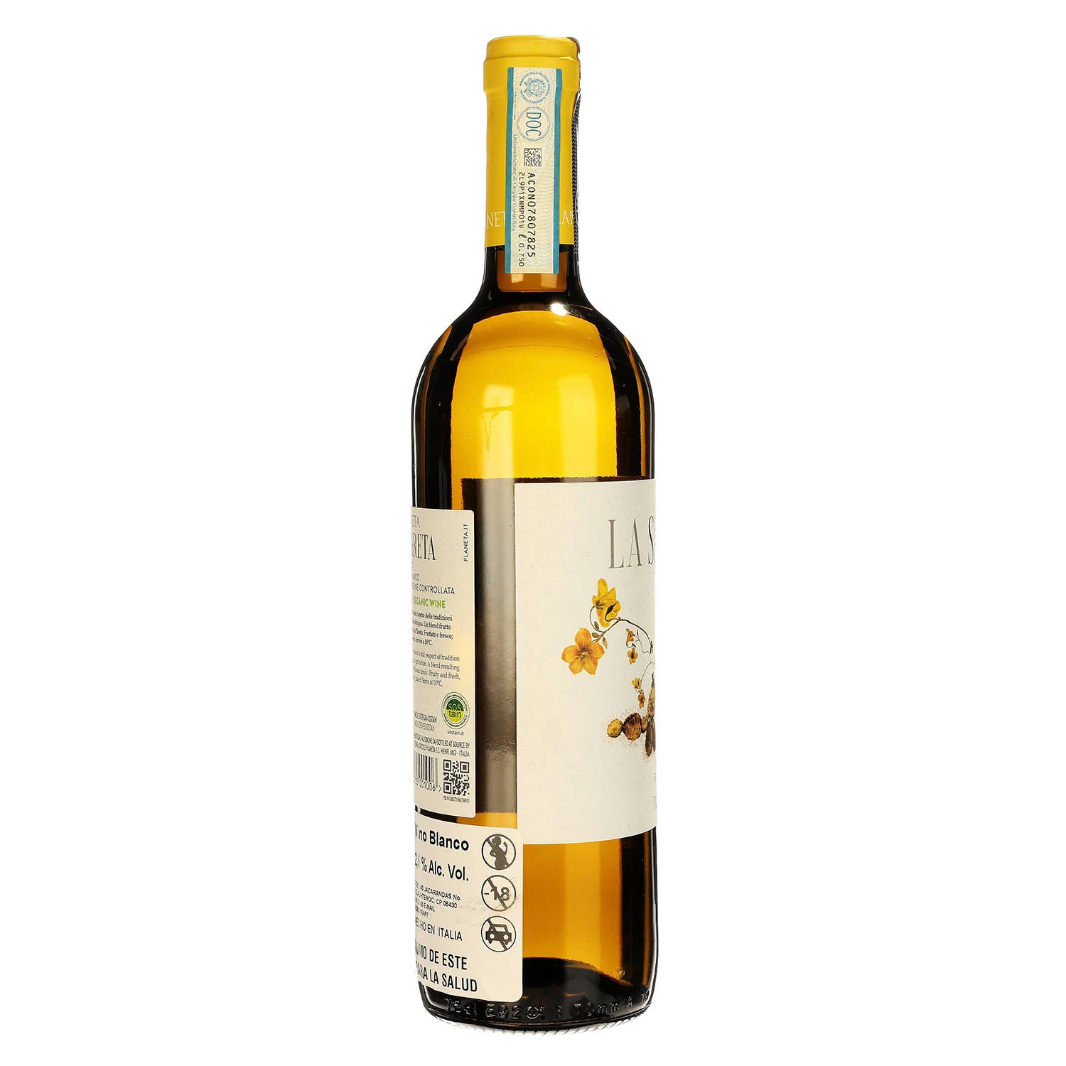 Vino Blanco La Segreta de 750 ml - italia