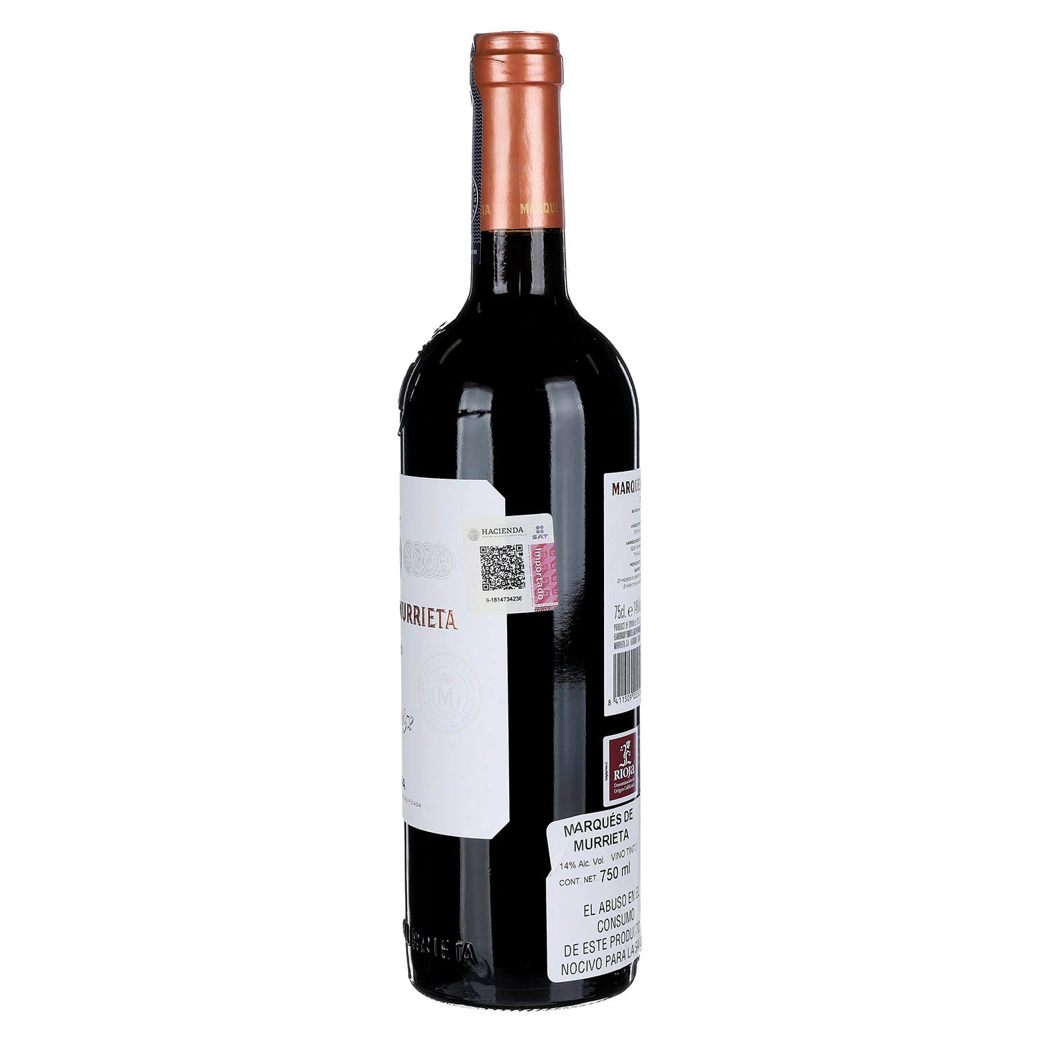 Vino Tinto Marques de Murrieta 20 de 750 ml