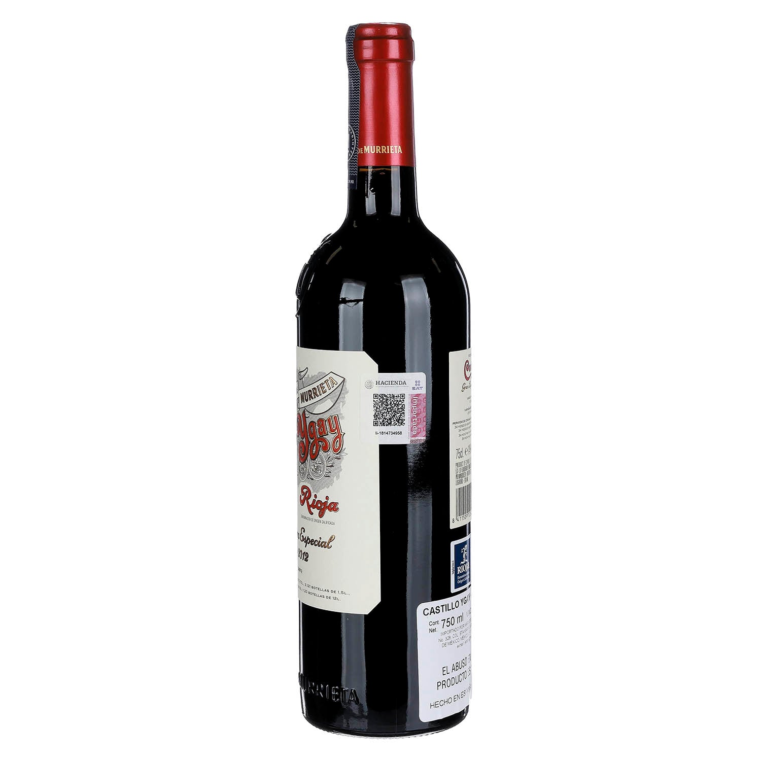 Vino Tinto Castillo Ygay 12 de 750 ml