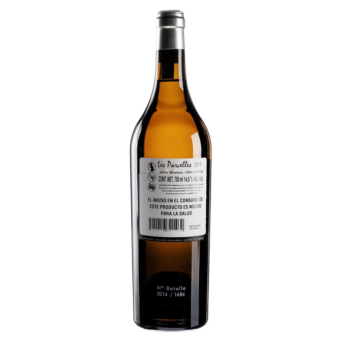 Vino Blanco Belondrade - Les Parcelles de 750 ml 2019 - España