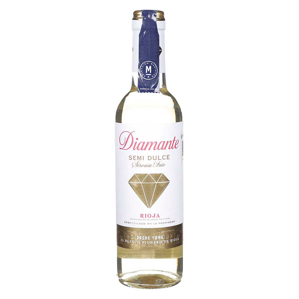 Vino Blanco - Diamante Semidulce de 375 ml - España