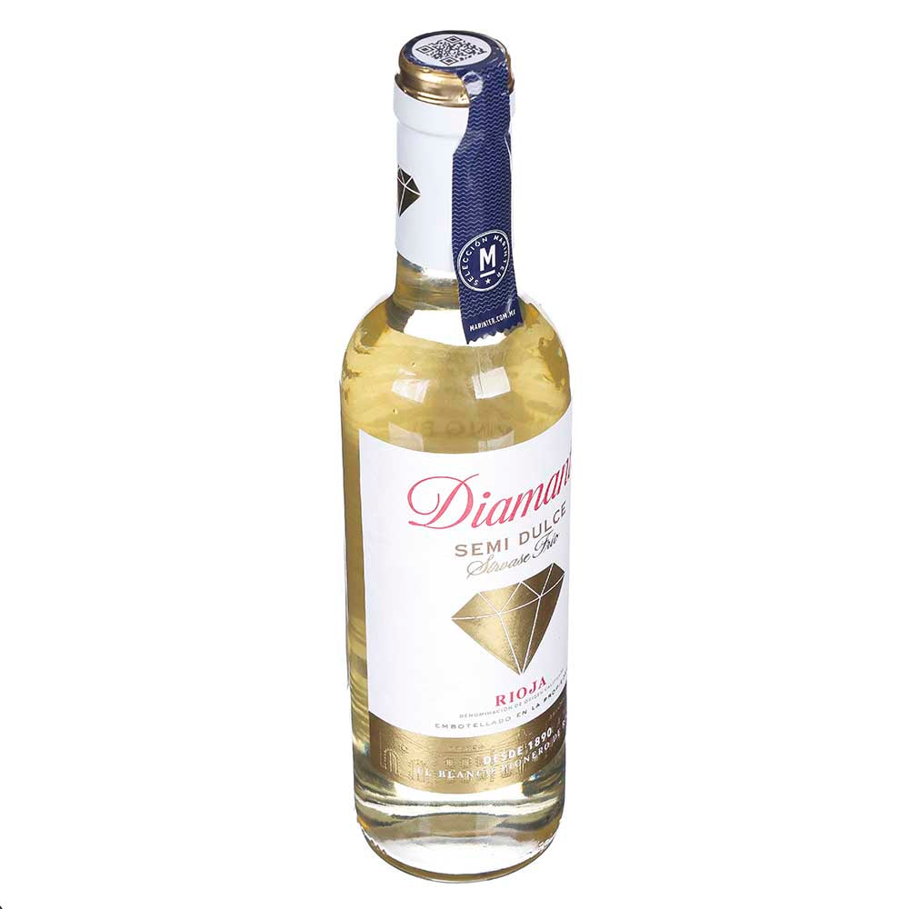 Vino Blanco - Diamante Semidulce de 375 ml - España