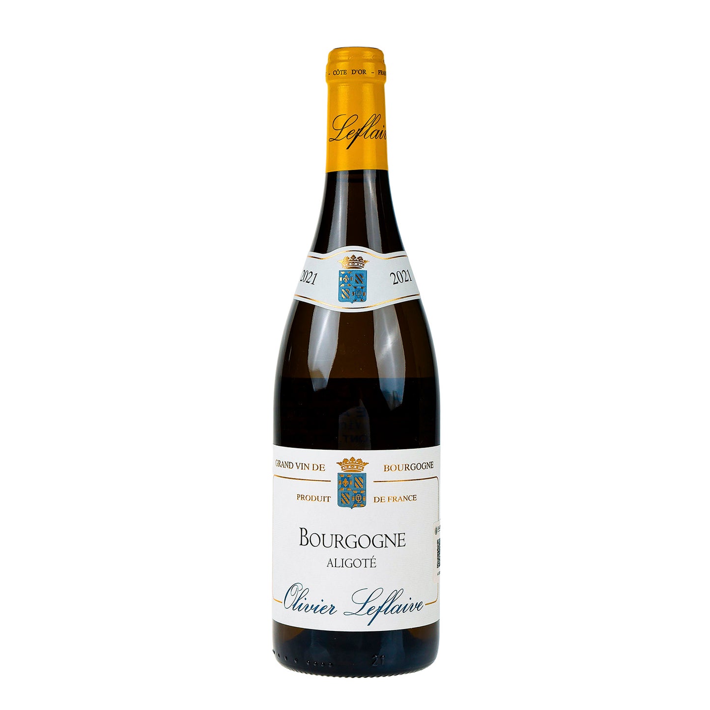 Vino Blanco Olivier Leflaive Bourgogne Aligote 2021 de 750 ml - Francia