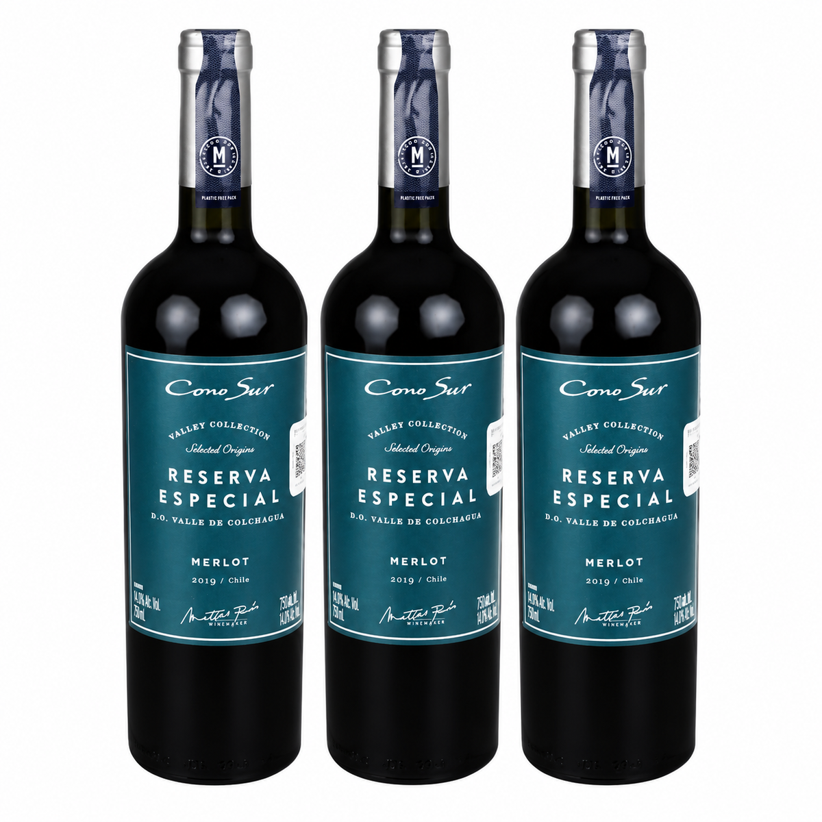 Promo 3x2 - Vino Tinto Cono Sur Reserva Especial Merlot de 750 ml