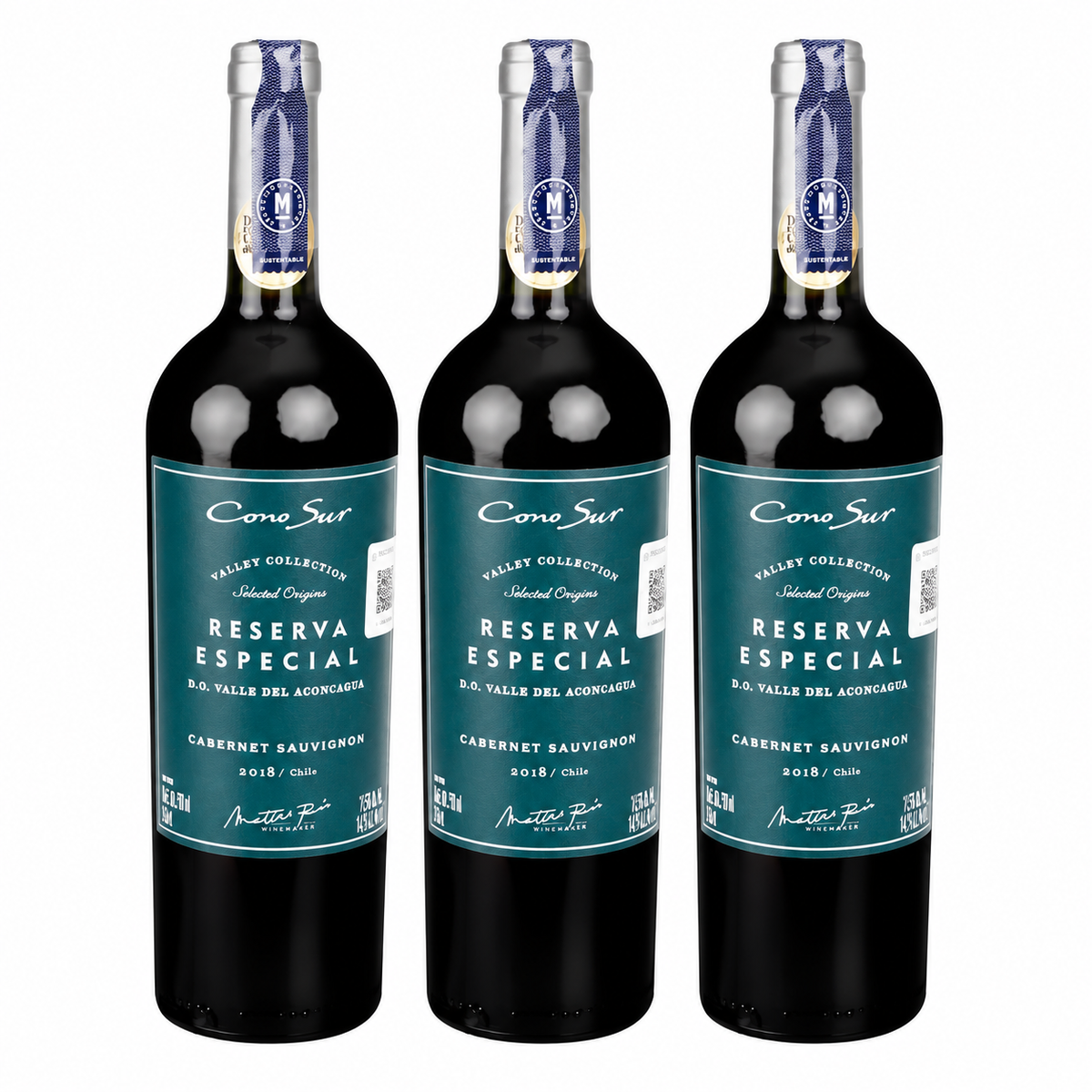 Promo 3x2 - Vino Tinto Cono Sur Reserva Especial Cabernet Sauvignon de 750 ml