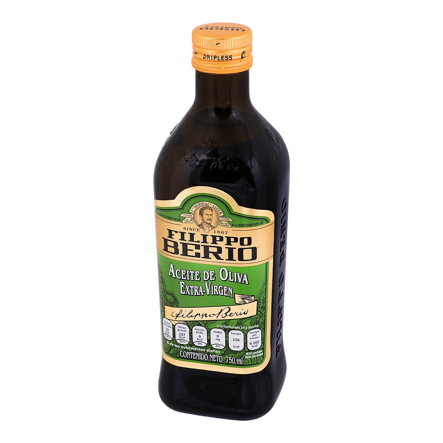 Aceite de Oliva - Filippo Berio Extra Virgen 750 ml - Italia