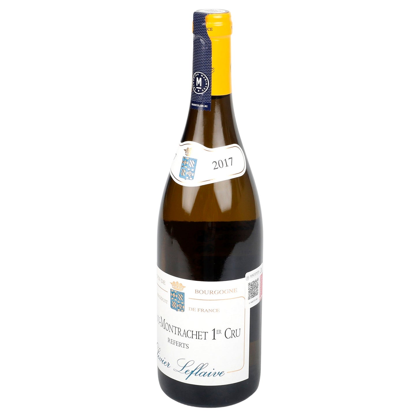 Vino Blanco - Olivier Leflaive Puligny-Montrachet 1erCru 2017 de 750 ml - Francia
