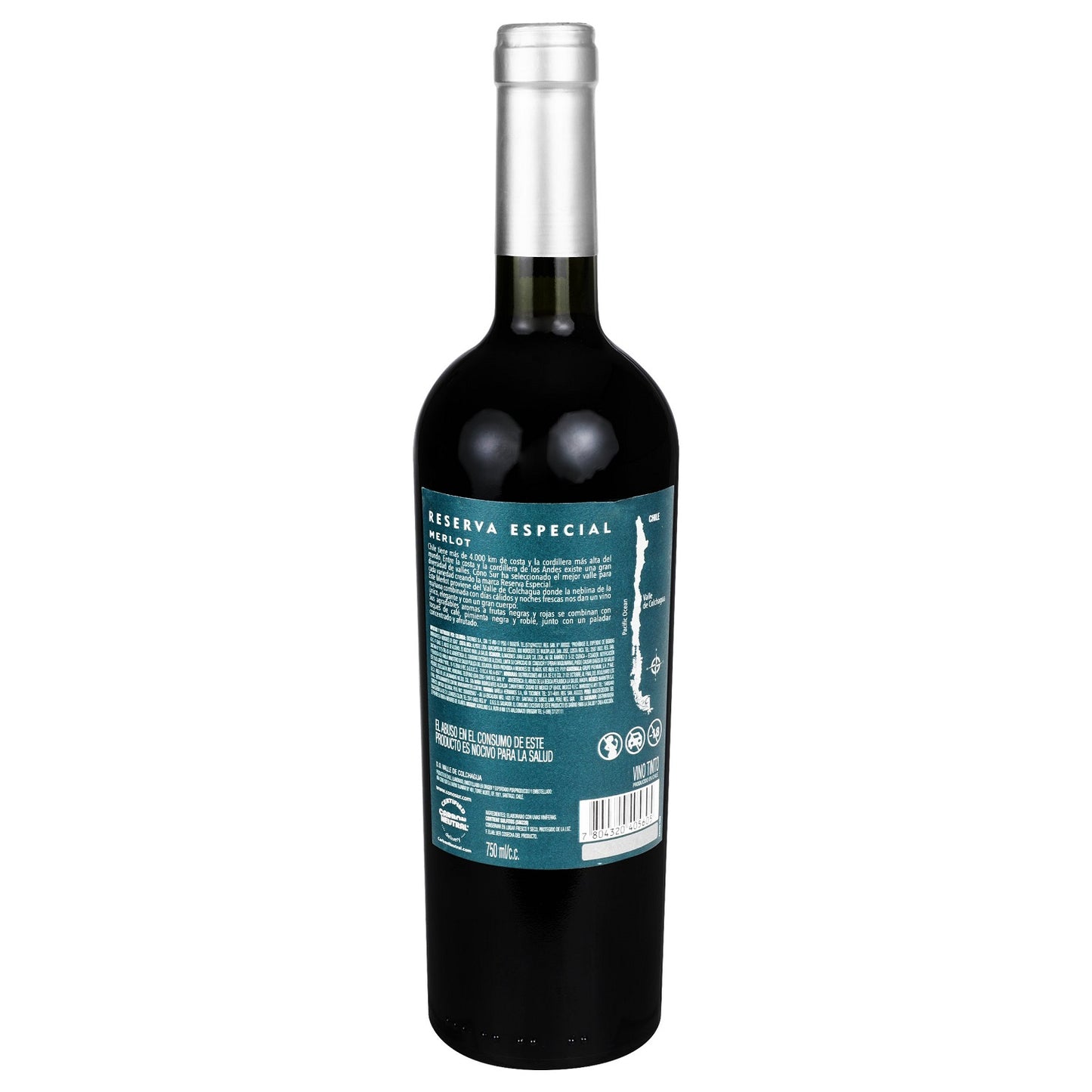 Vino Tinto - Cono Sur Reserva Especial Merlot de 750 ml - Chile