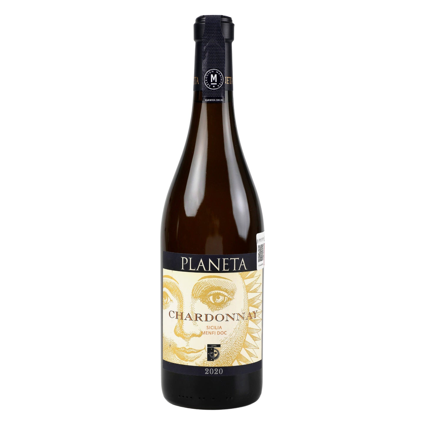 Vino Blanco Planeta Chardonnay 2020 de 750 ml - Italia