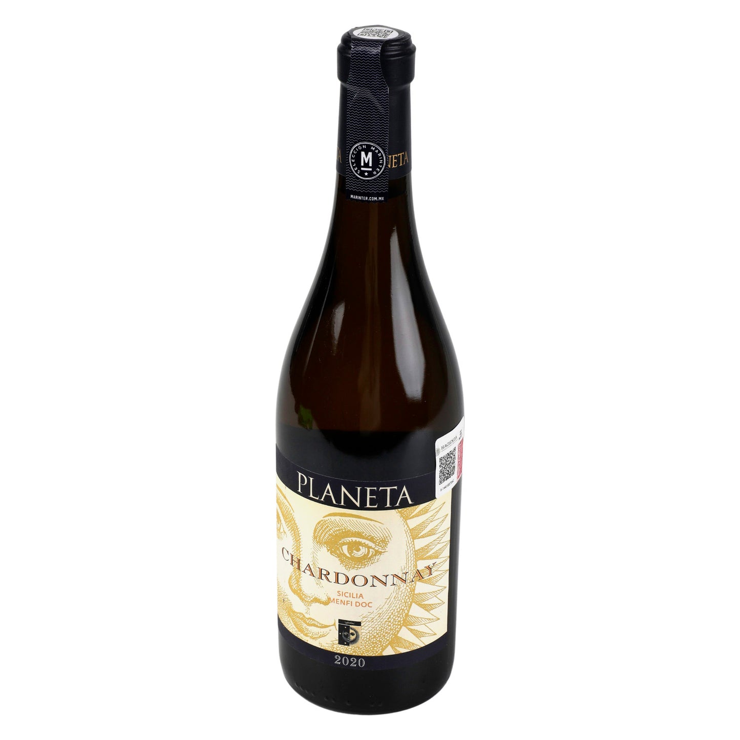 Vino Blanco Planeta Chardonnay 2020 de 750 ml - Italia