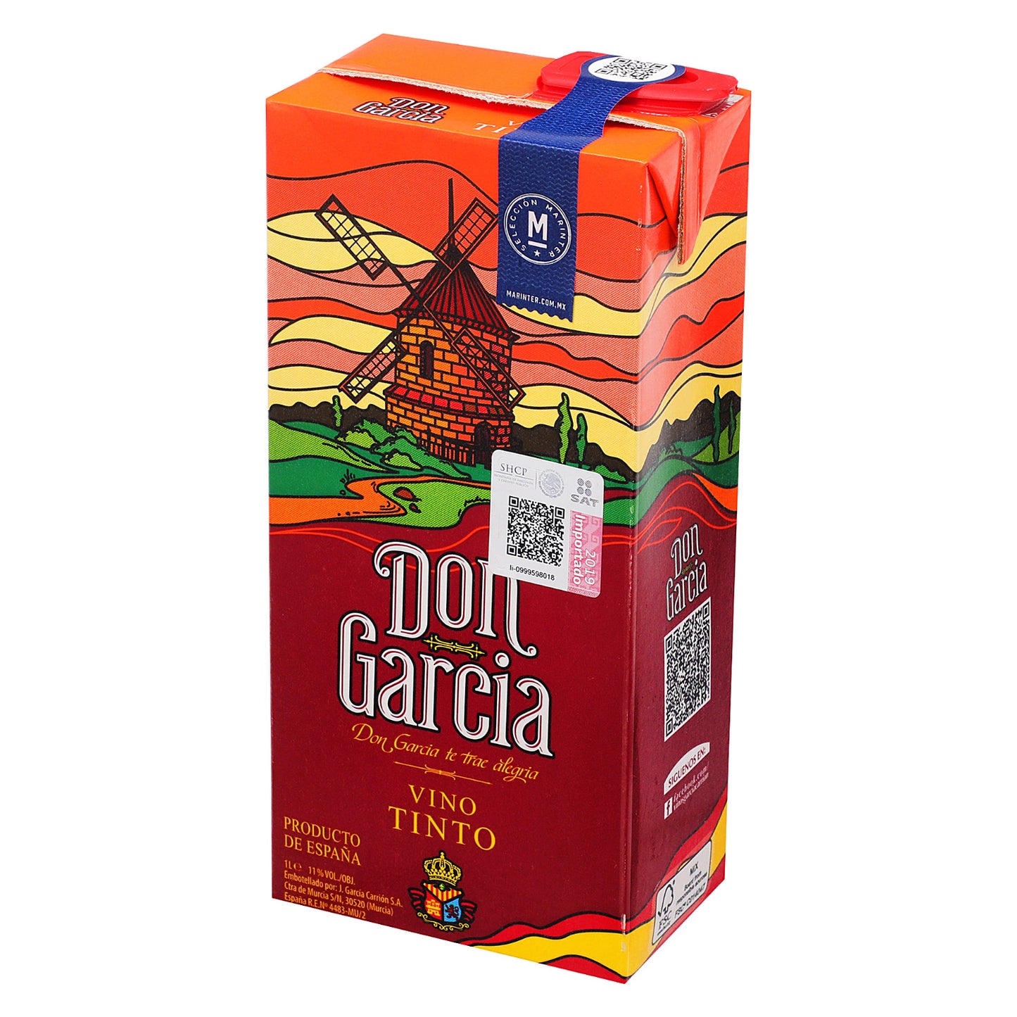 Vino Tinto Don García de 1000 ml - España