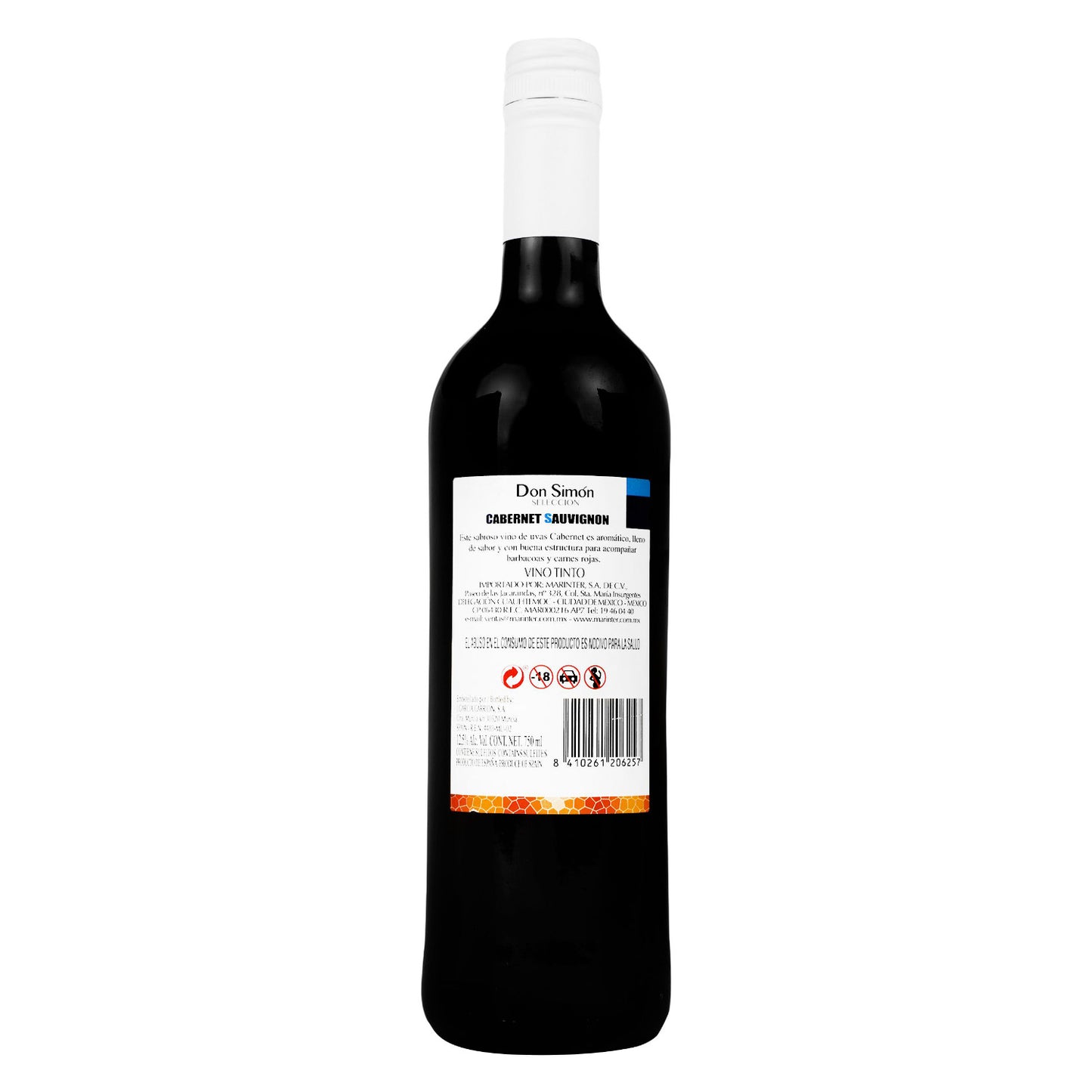 Vino Tinto Don Simón Selección Cabernet Sauvignon de 750 ml - España